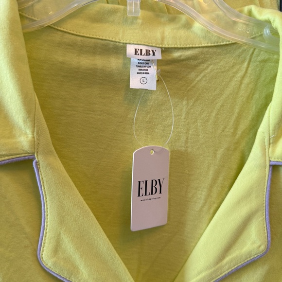 Elby Sunny Lime Pajama Set - Picture 2 of 7